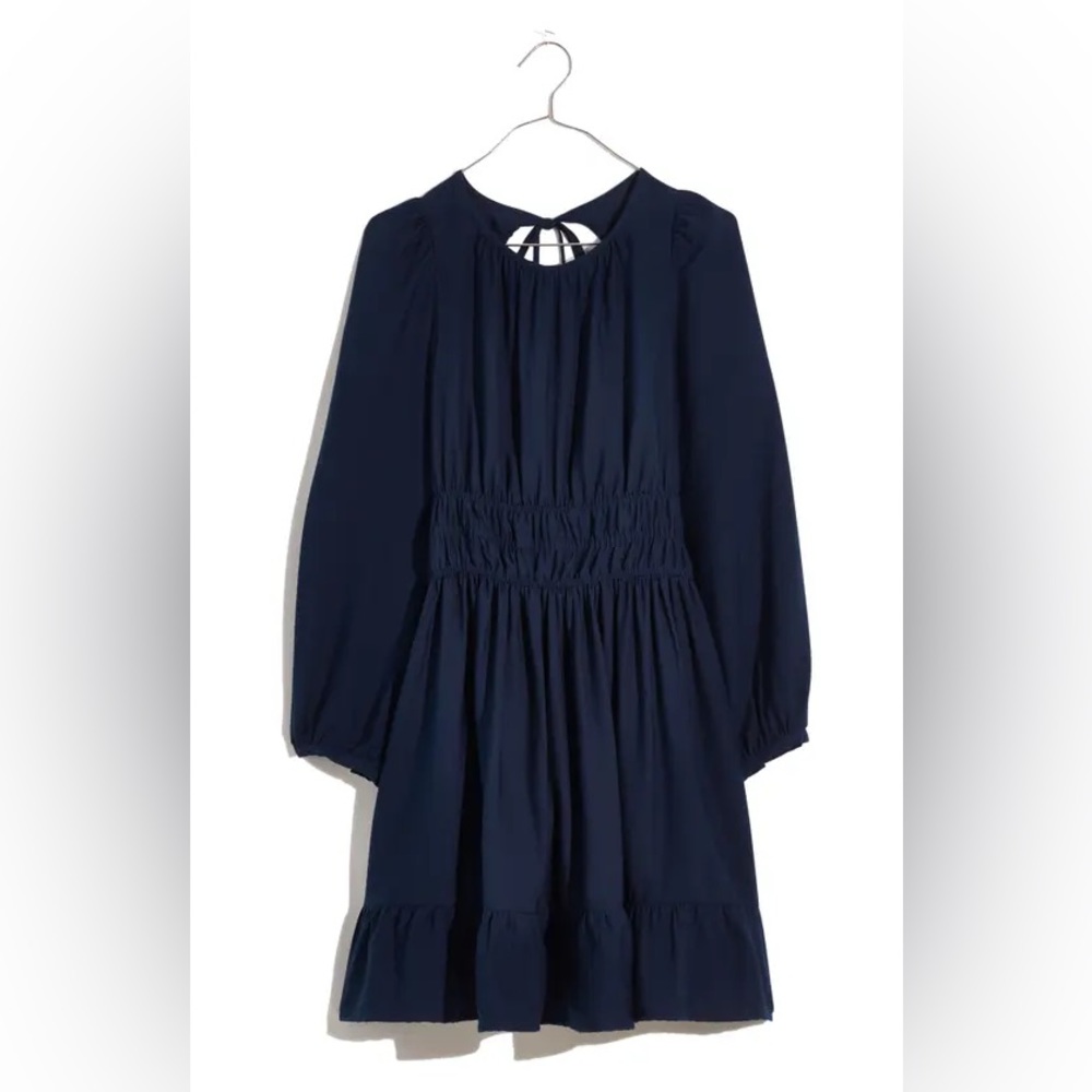 Madewell Sophia Open-Back Dress